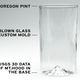 Illustration for article titled A Mt. Hood-Bottomed Pint Glass Is the Easiest Way To Tackle a Mountain